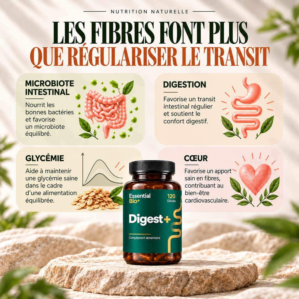 DIGEST+ — Fibres & plantes pour votre confort digestif