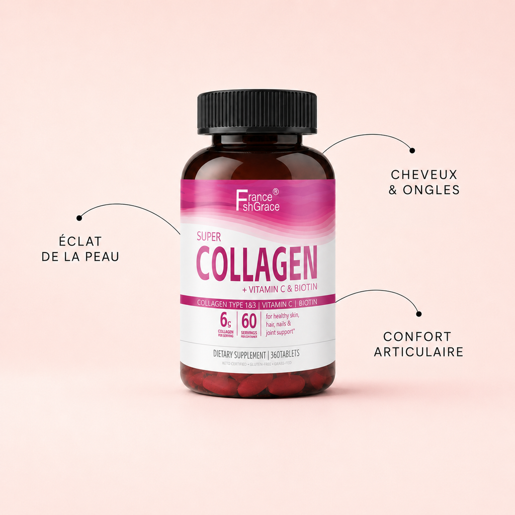 Super Collagen + Vitamine C & Biotine — Beauté & Mobilité