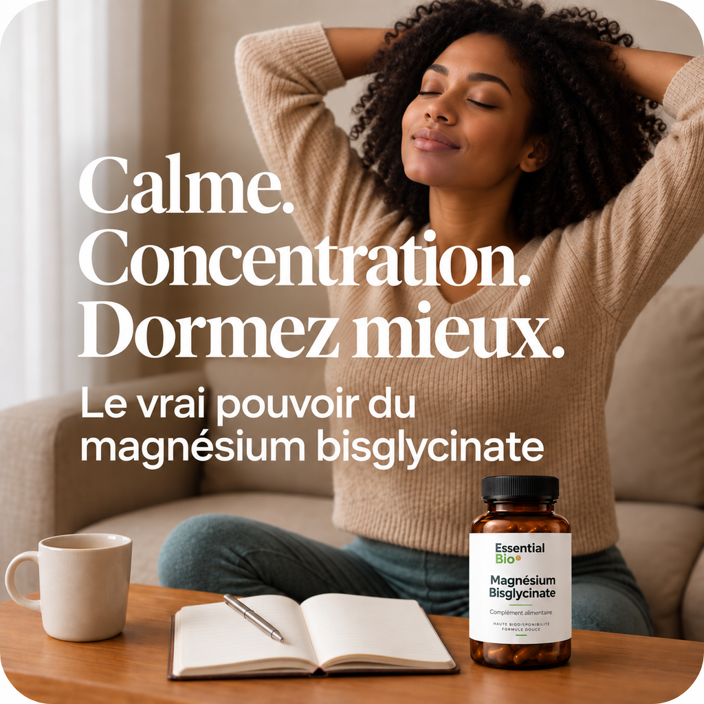 Magnésium Bisglycinate — 180 gélules