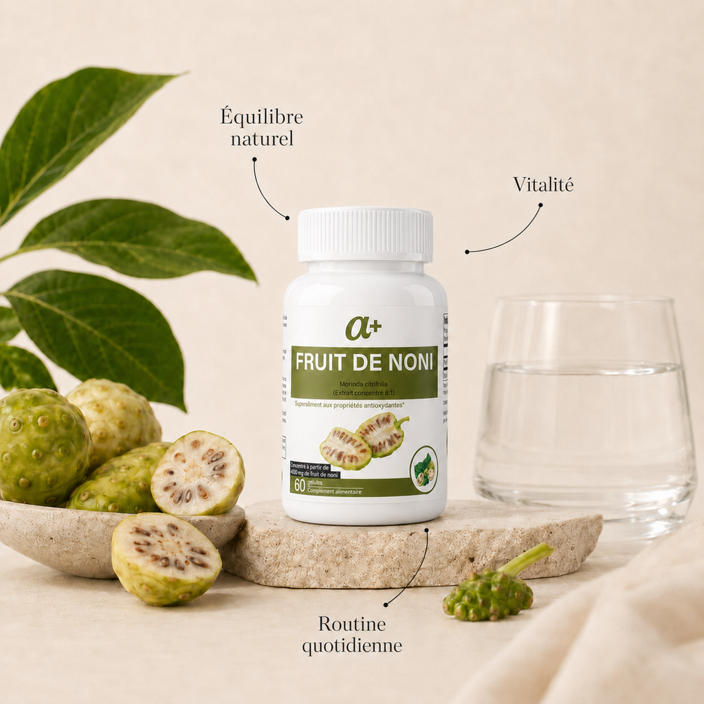 🌿 Noni Bio 3000 mg – Vitalité & Équilibre Naturel