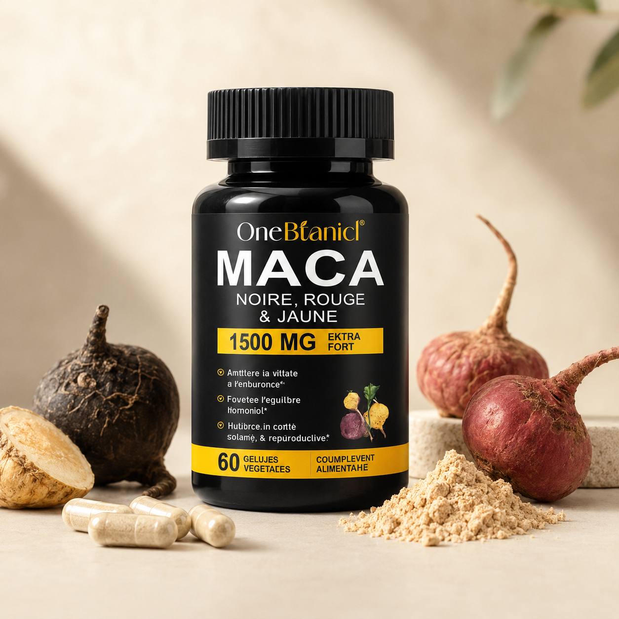 Maca Boost Naturel de Testostérone, Libido & Énergie