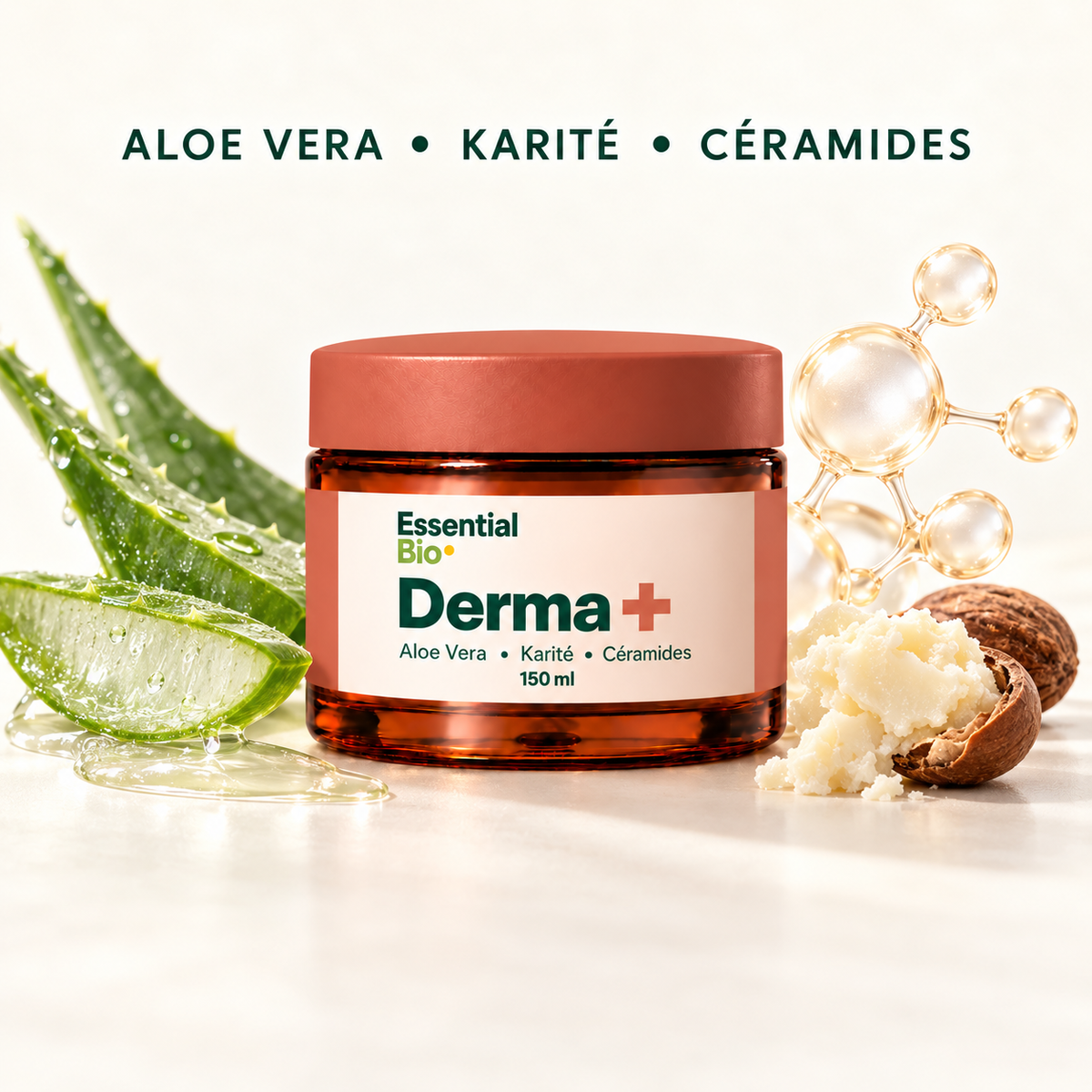 Derma+ — Baume Hydratant & Réparateur 150 ml
