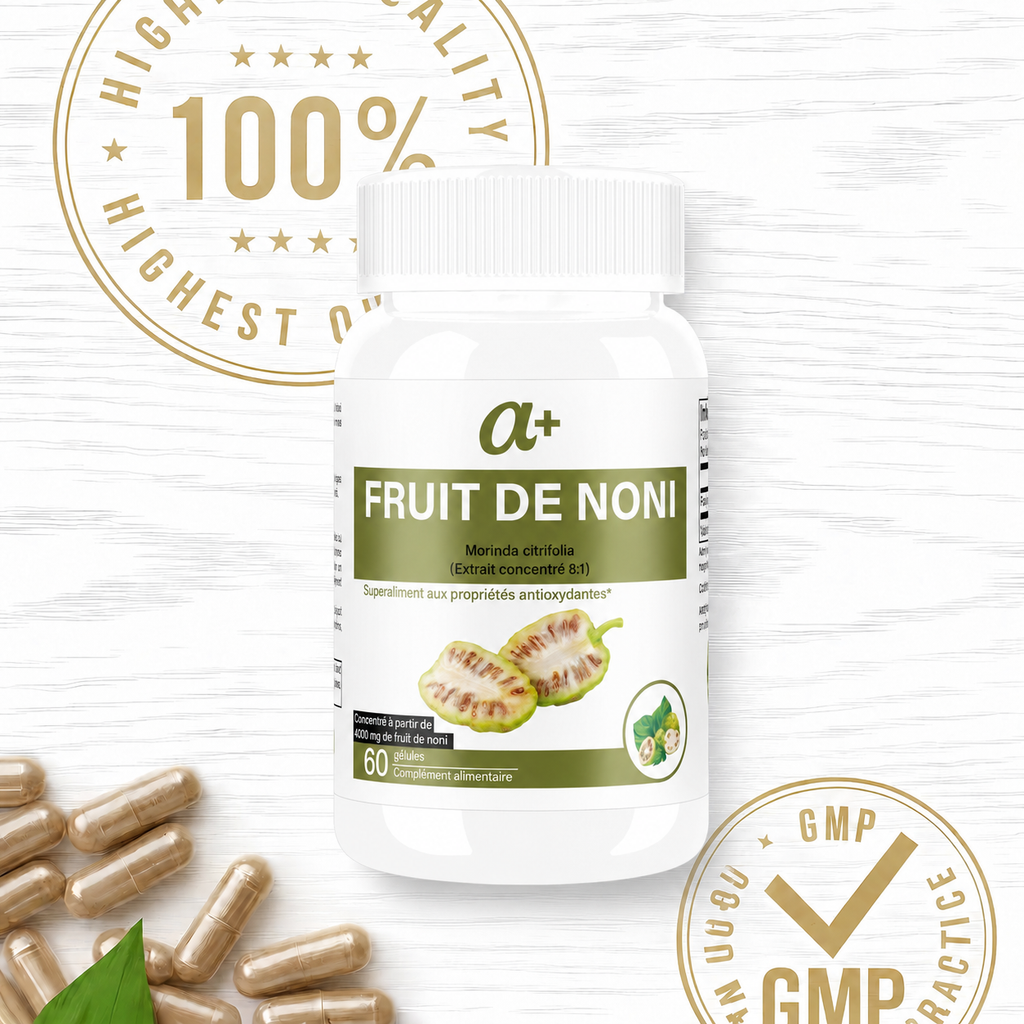 🌿 Noni Bio 3000 mg – Vitalité & Équilibre Naturel