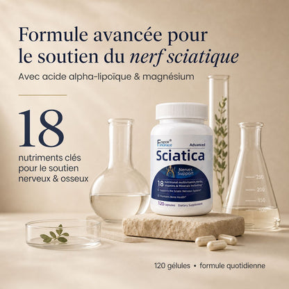 Sciatica – 120 gélules pour le soutien nerveux quotidien