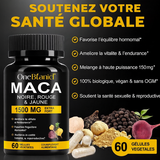 Maca Boost Naturel de Testostérone, Libido & Énergie